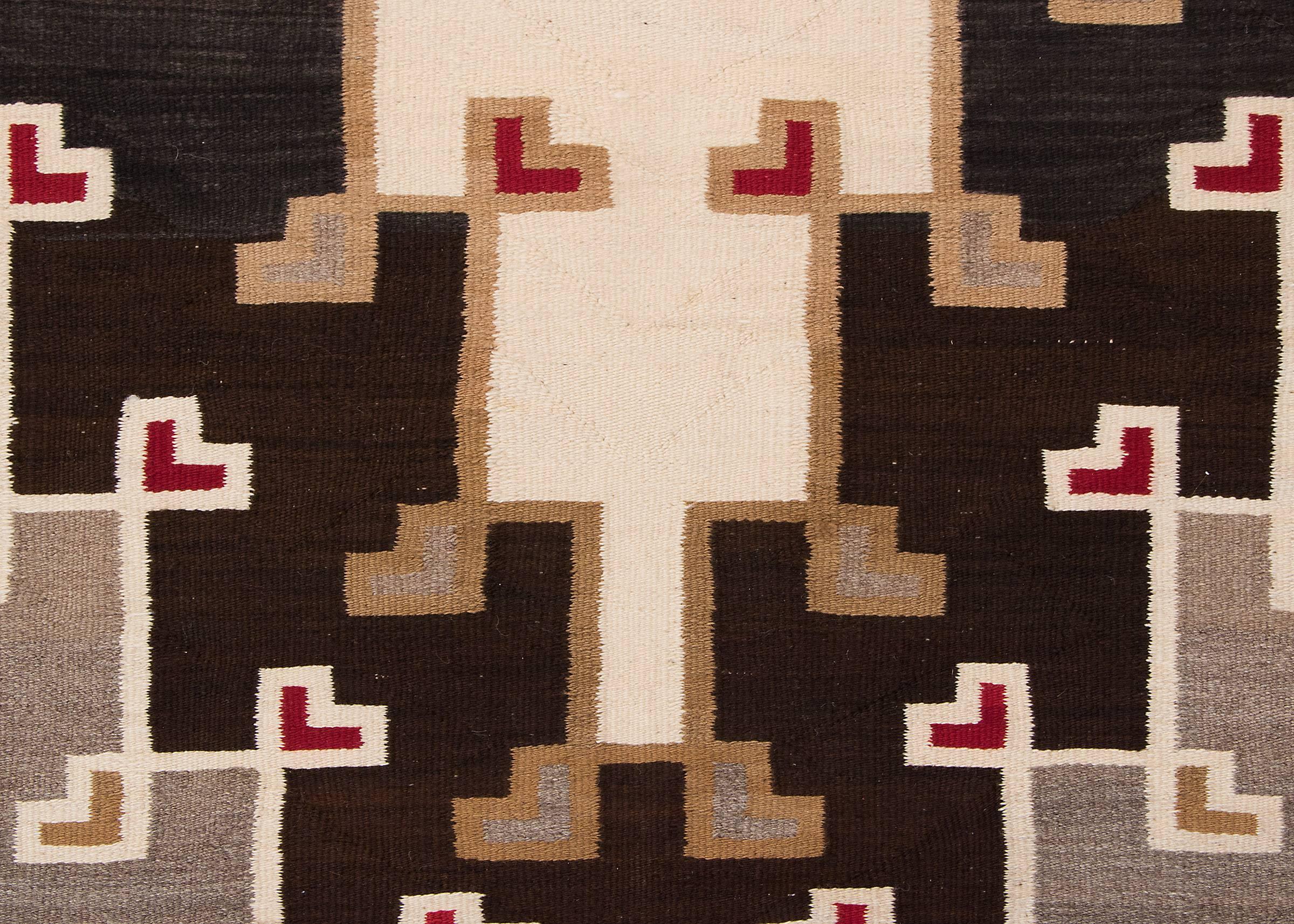 American Vintage Navajo Rug from the Klagetoh Trading Post, circa 1925 For Sale