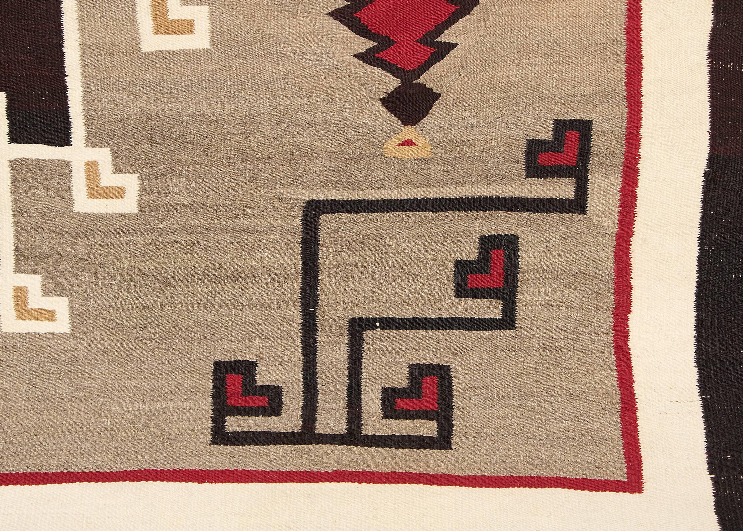 20th Century Vintage Navajo Rug from the Klagetoh Trading Post, circa 1925 For Sale