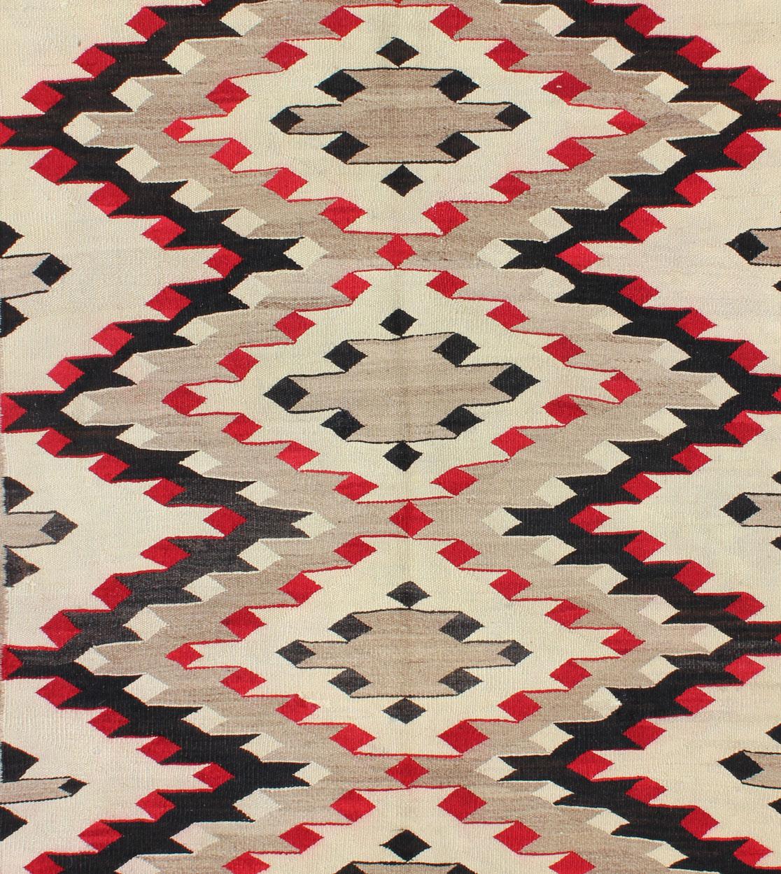 red black and gray rugs