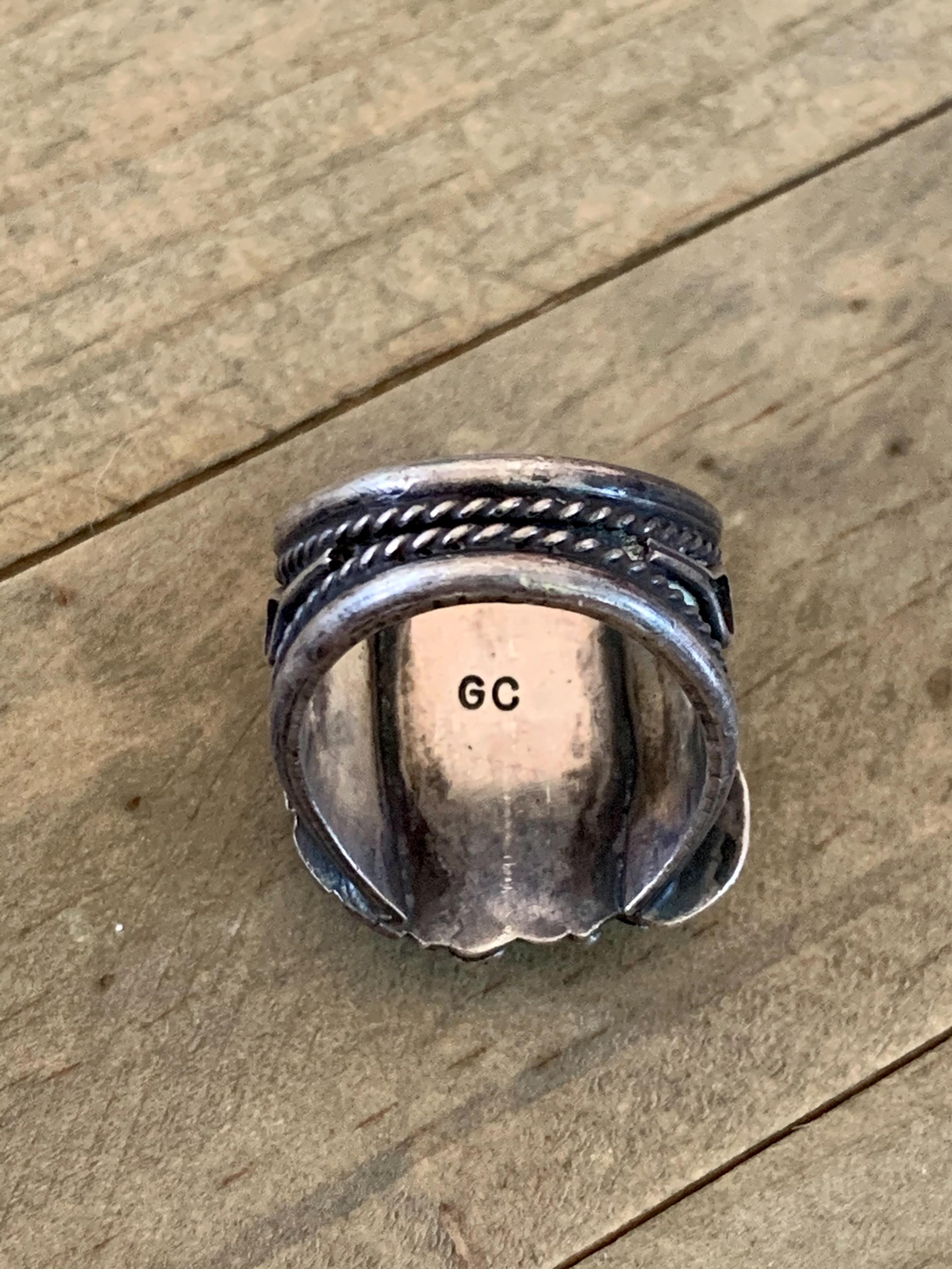 vintage navajo mens rings