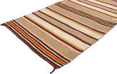 1920's Antique Southwestern-Style Chinle Kilim Carpet