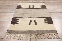 Vintage Navajo-Style New Mexico Chimayo Blanket Rug