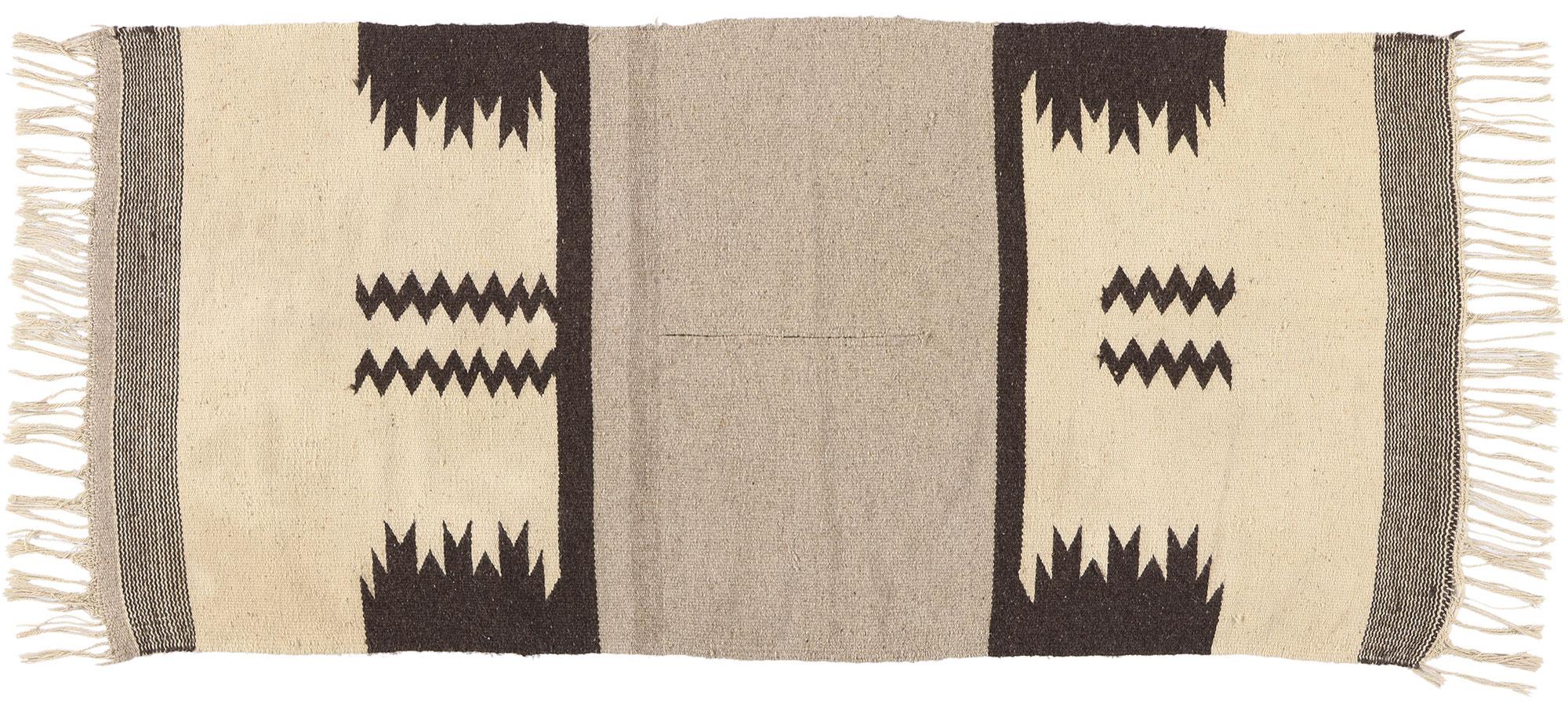 American Vintage Navajo-Style New Mexico Chimayo Blanket Rug