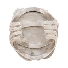 Vintage Navajo Turquoise and Sterling Silver Cuff Bracelet