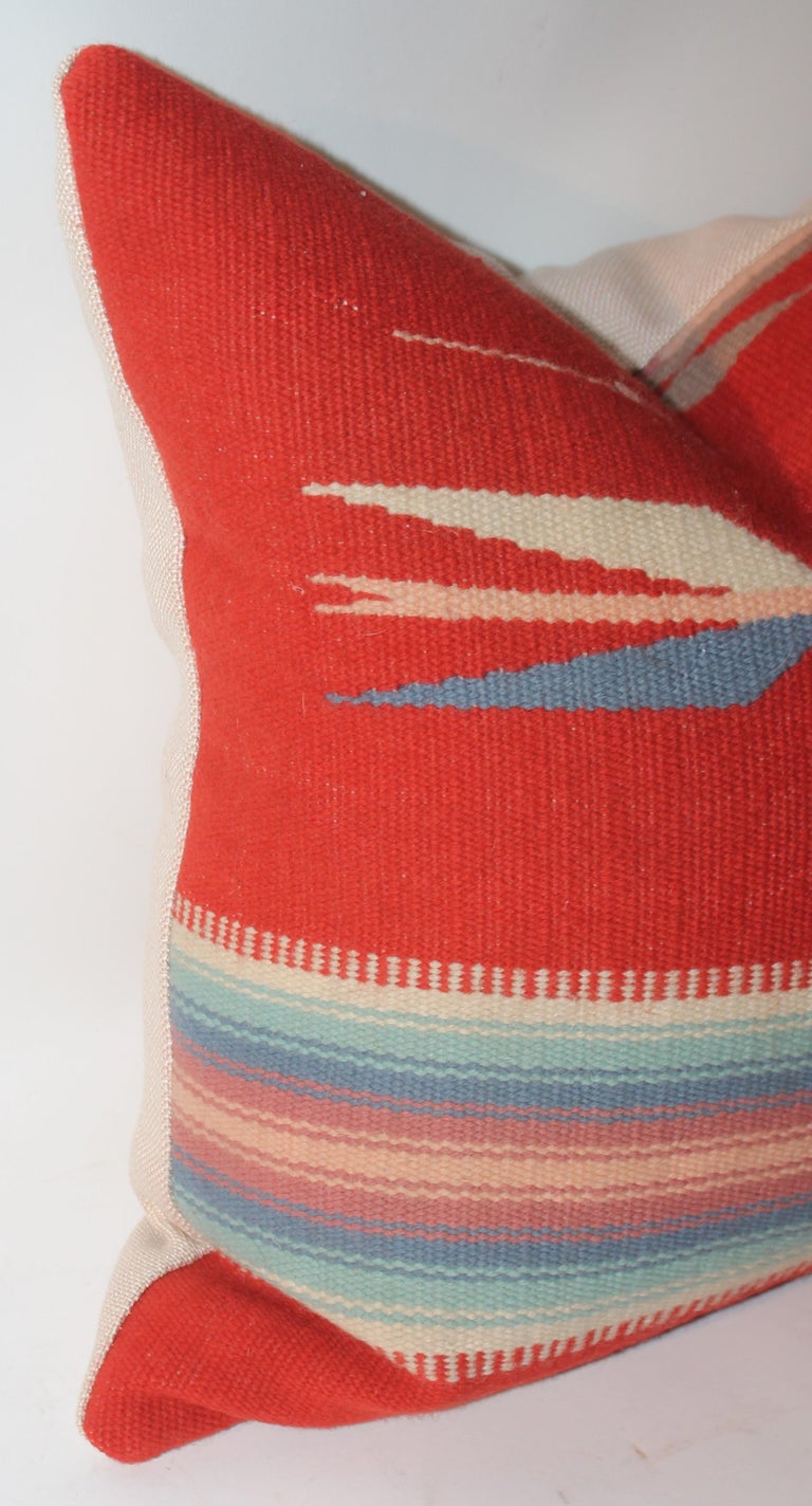 Vintage Navajo Weaving Decorative Pillows For Sale at 1stDibs