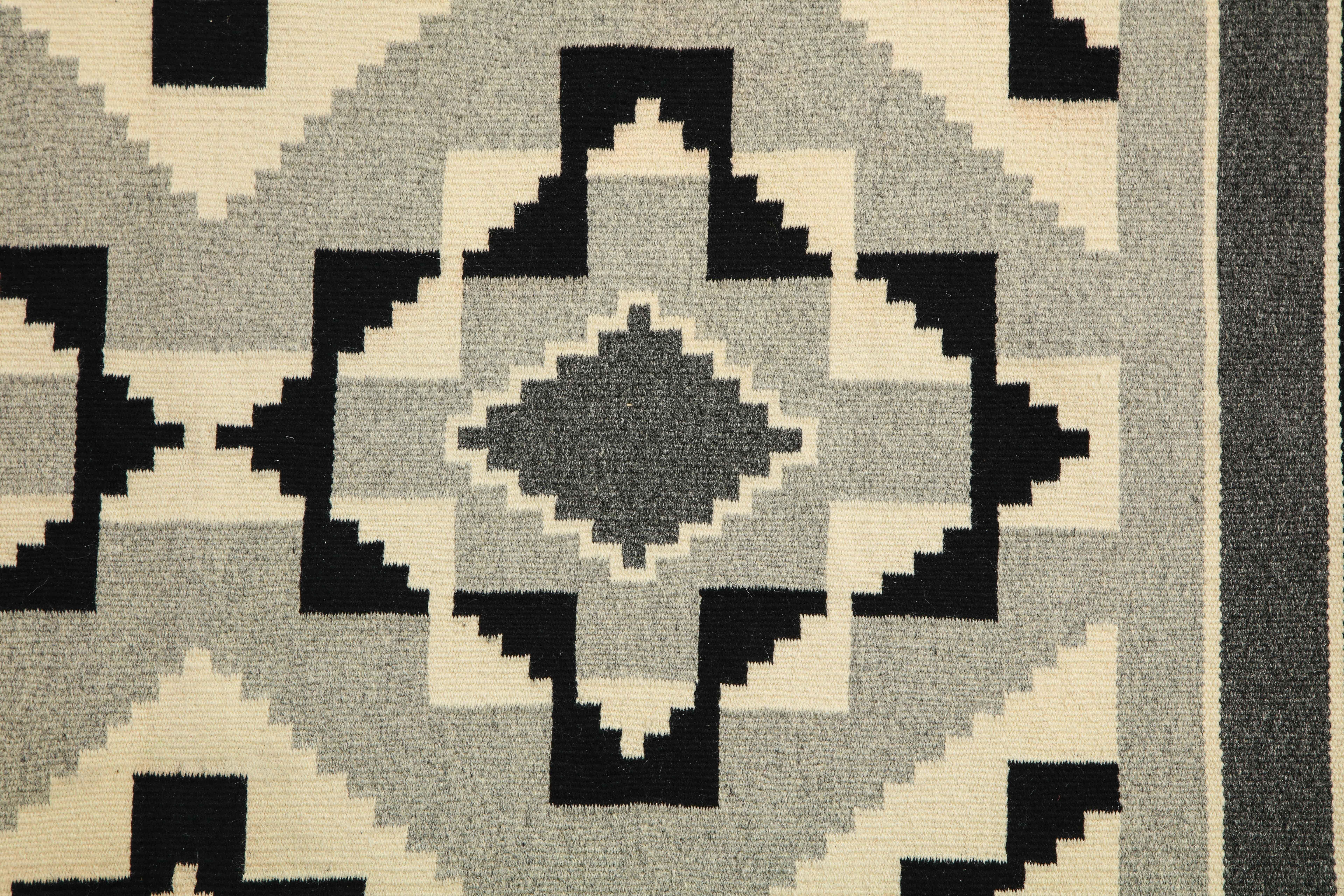 American Vintage Navajo Woven Carpet/Saddle Blanket