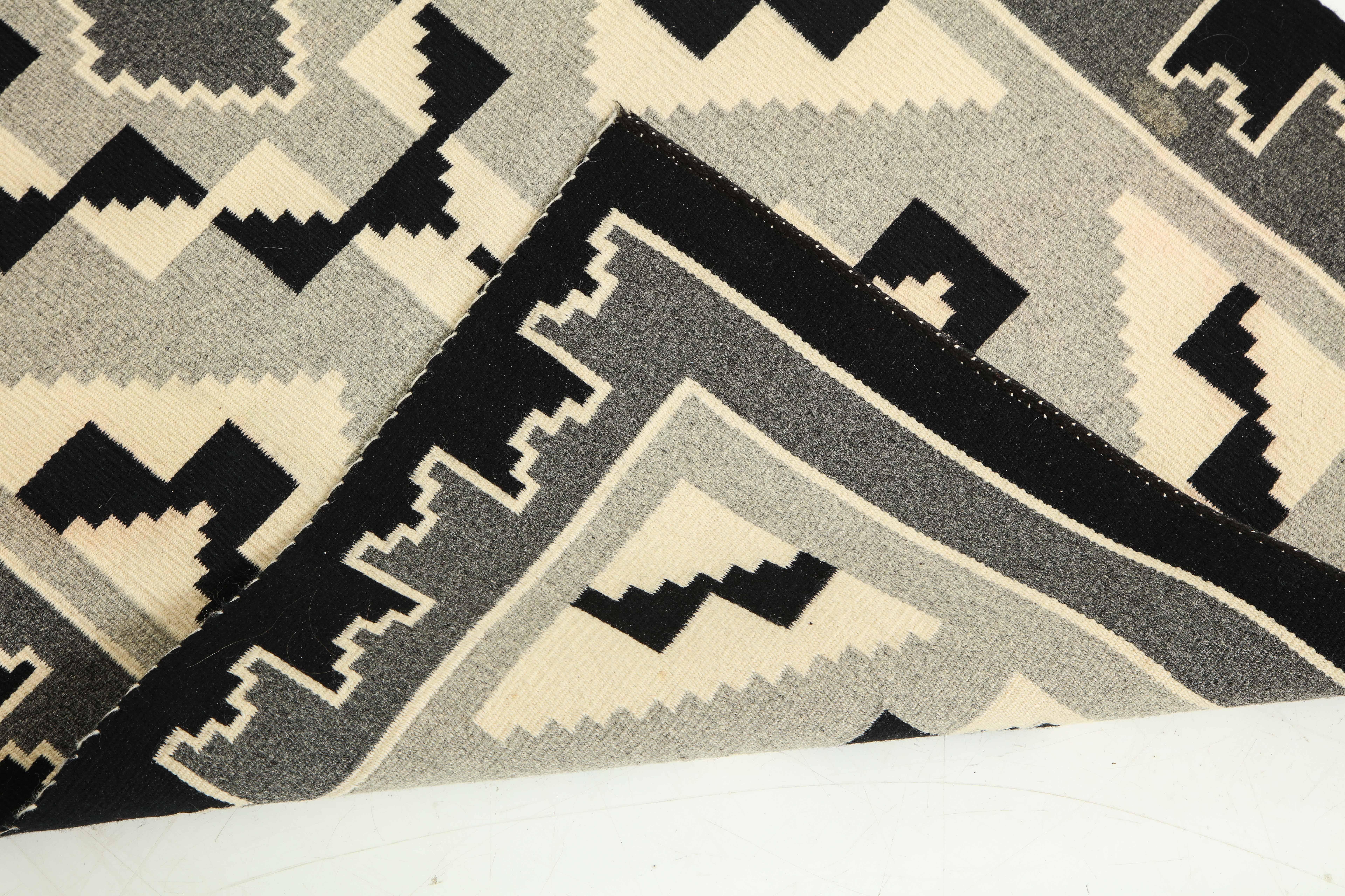 Vintage Navajo Woven Carpet/Saddle Blanket 1