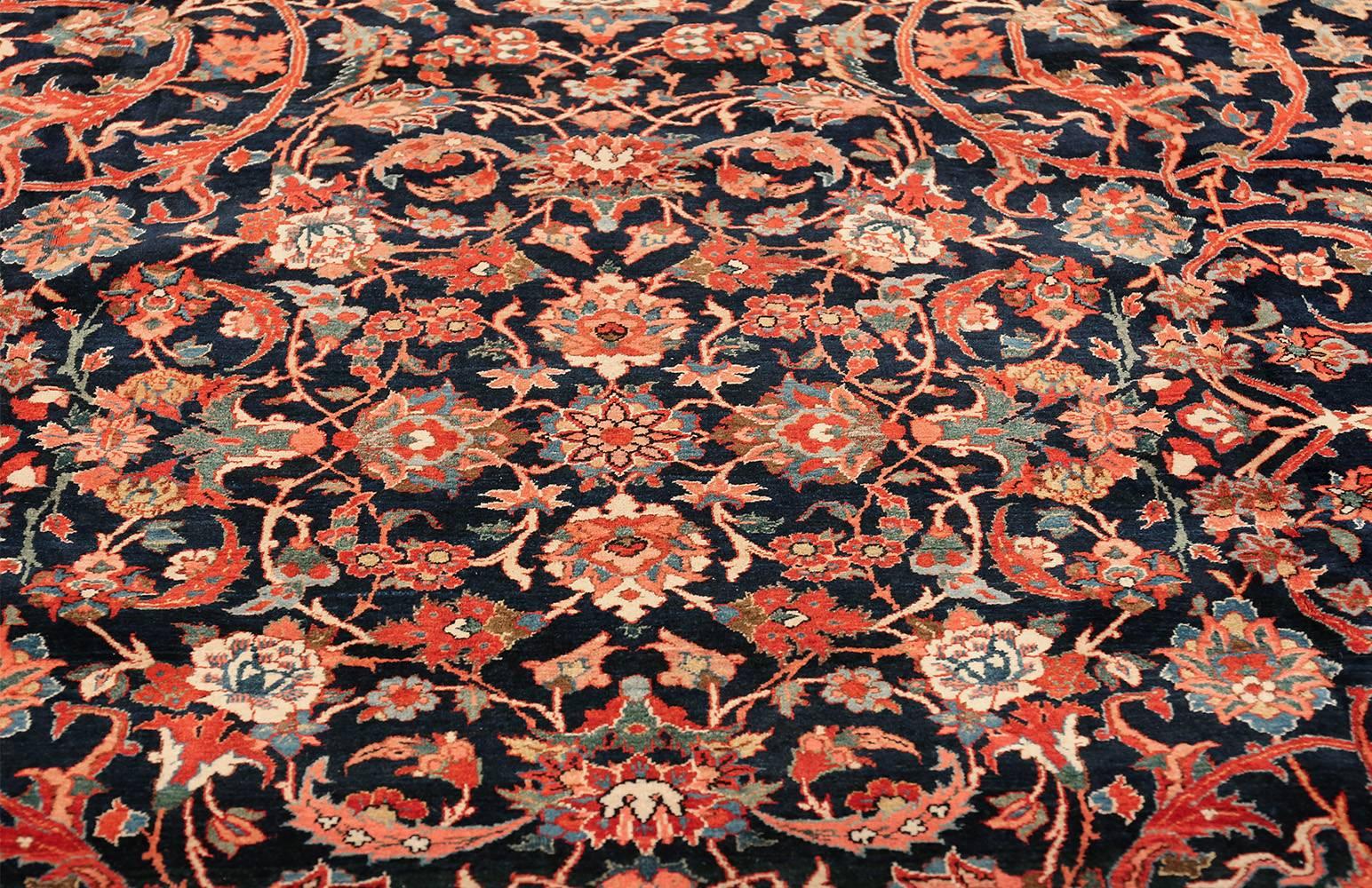 Lana Tappeto Bidjar persiano Vintage By. 10 ft x 13 ft 9 in in vendita