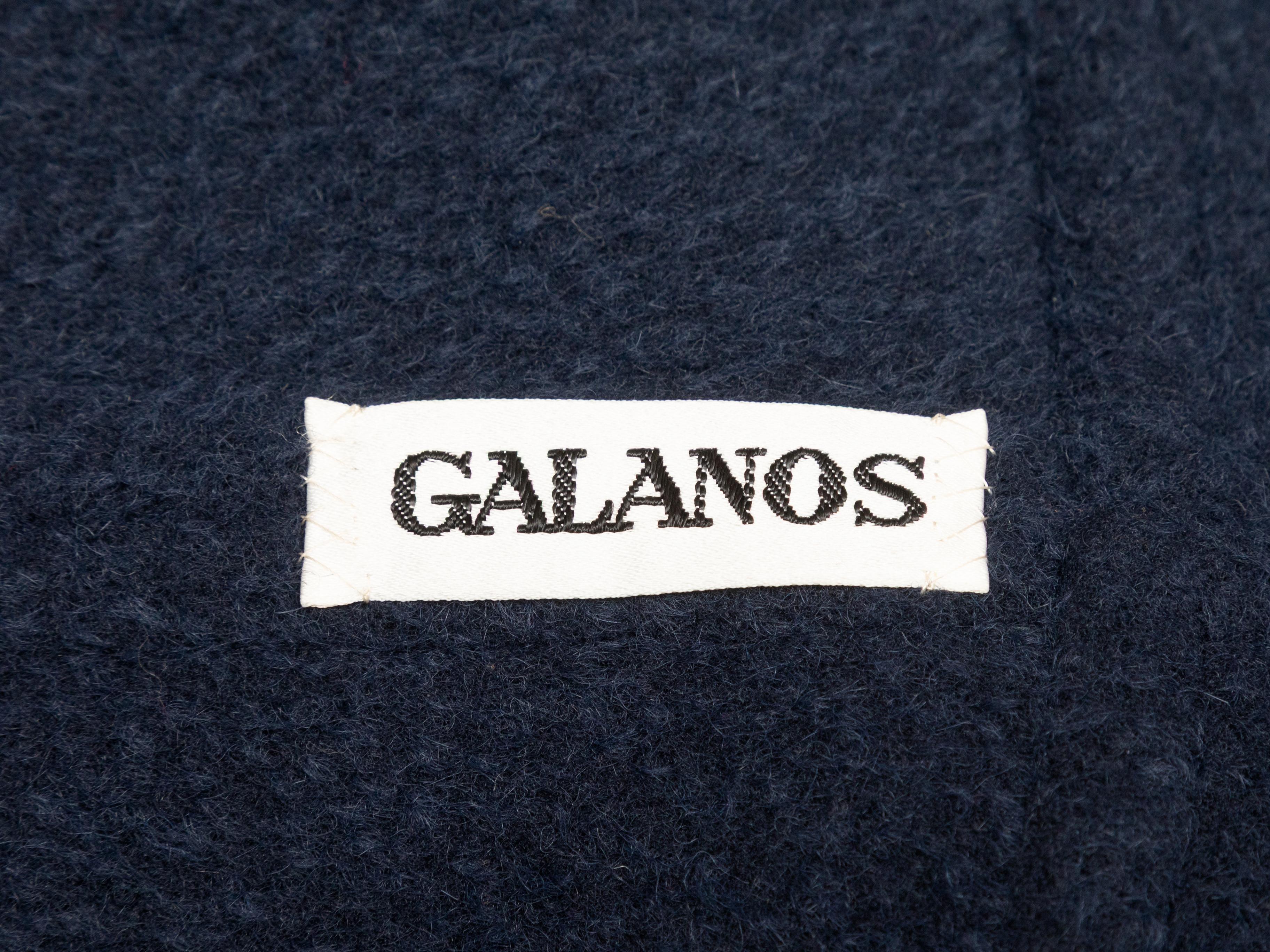 Donna Mantello in lana vintage di Galanos taglia O/S in vendita