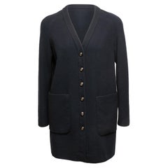 Vintage Navy Valentino Miss V Cardigan Size IT 40