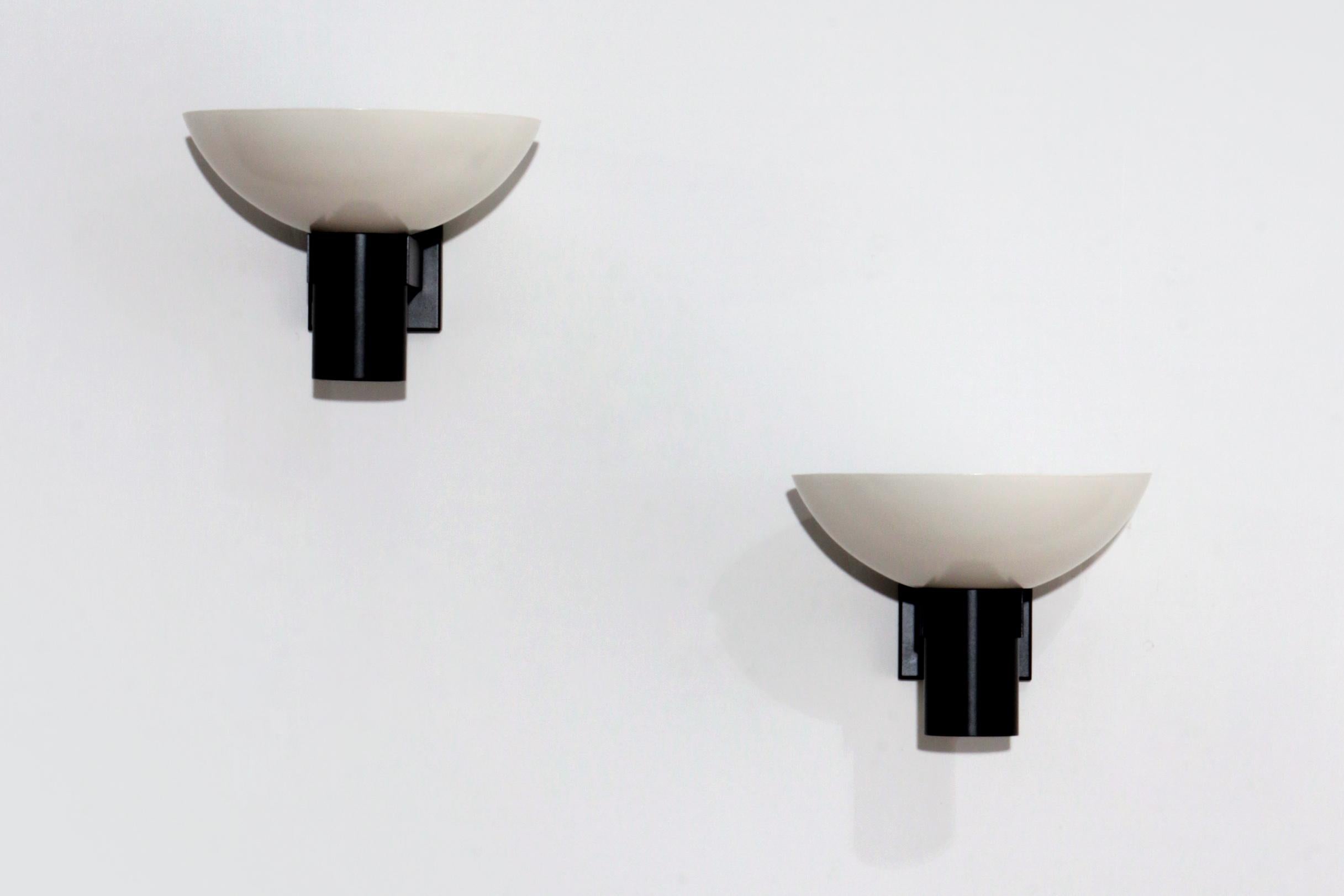 Mid-Century Modern Lampe murale vintage ND60D de Louis Kalff pour Philips 1960, lot de 2