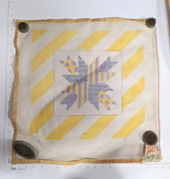 Vintage Needle Point Canvas Pillow Designs by Lou Gartner