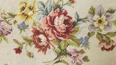 Vintage Needlepoint Pillow