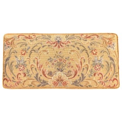 Vintage Needlepoint Upholstery Wall Hanging