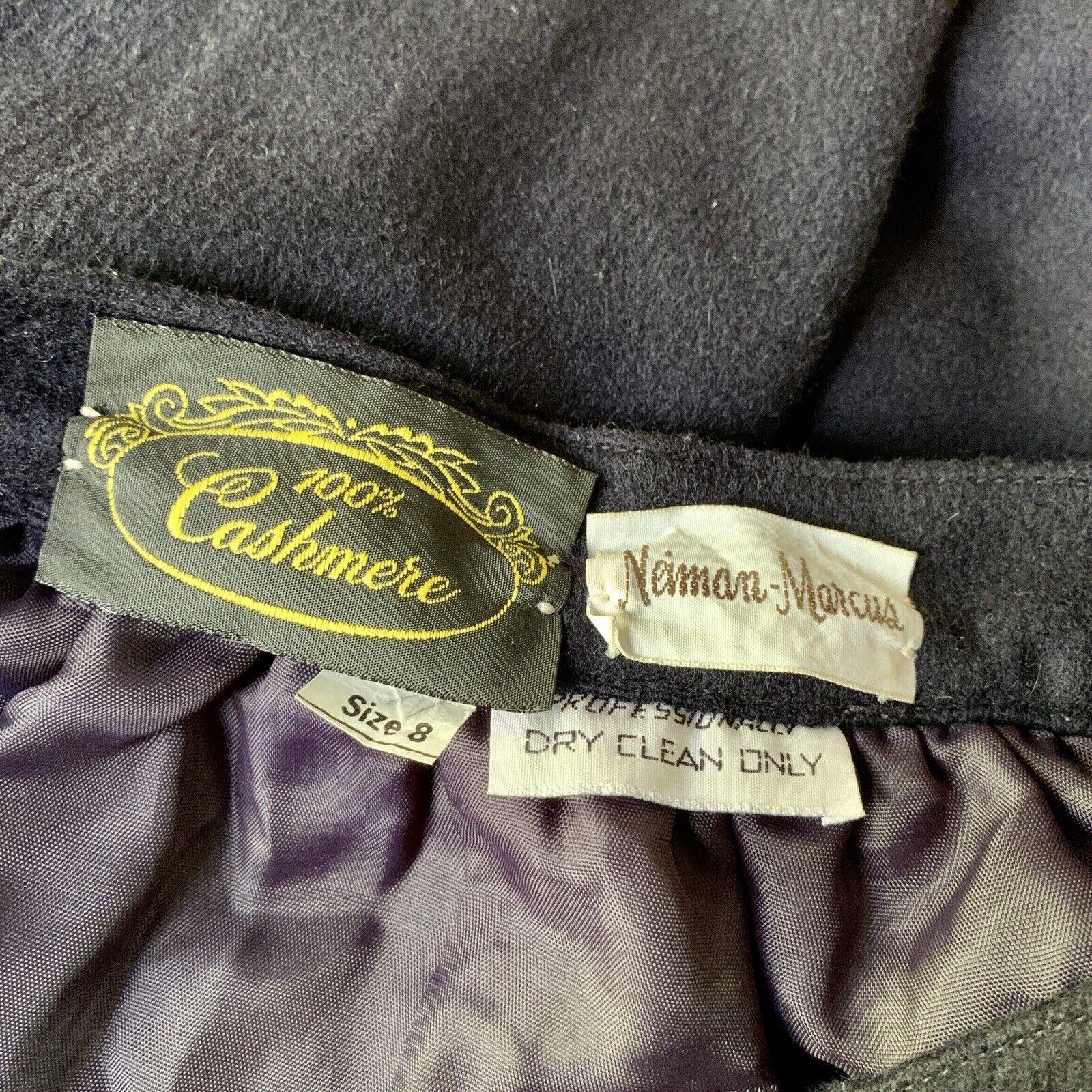 Vintage NEIMAN MARCUS Couture 1970er Jahre Zweiteiliger 100% CASHMERE Rock Jacke 8 im Angebot 5