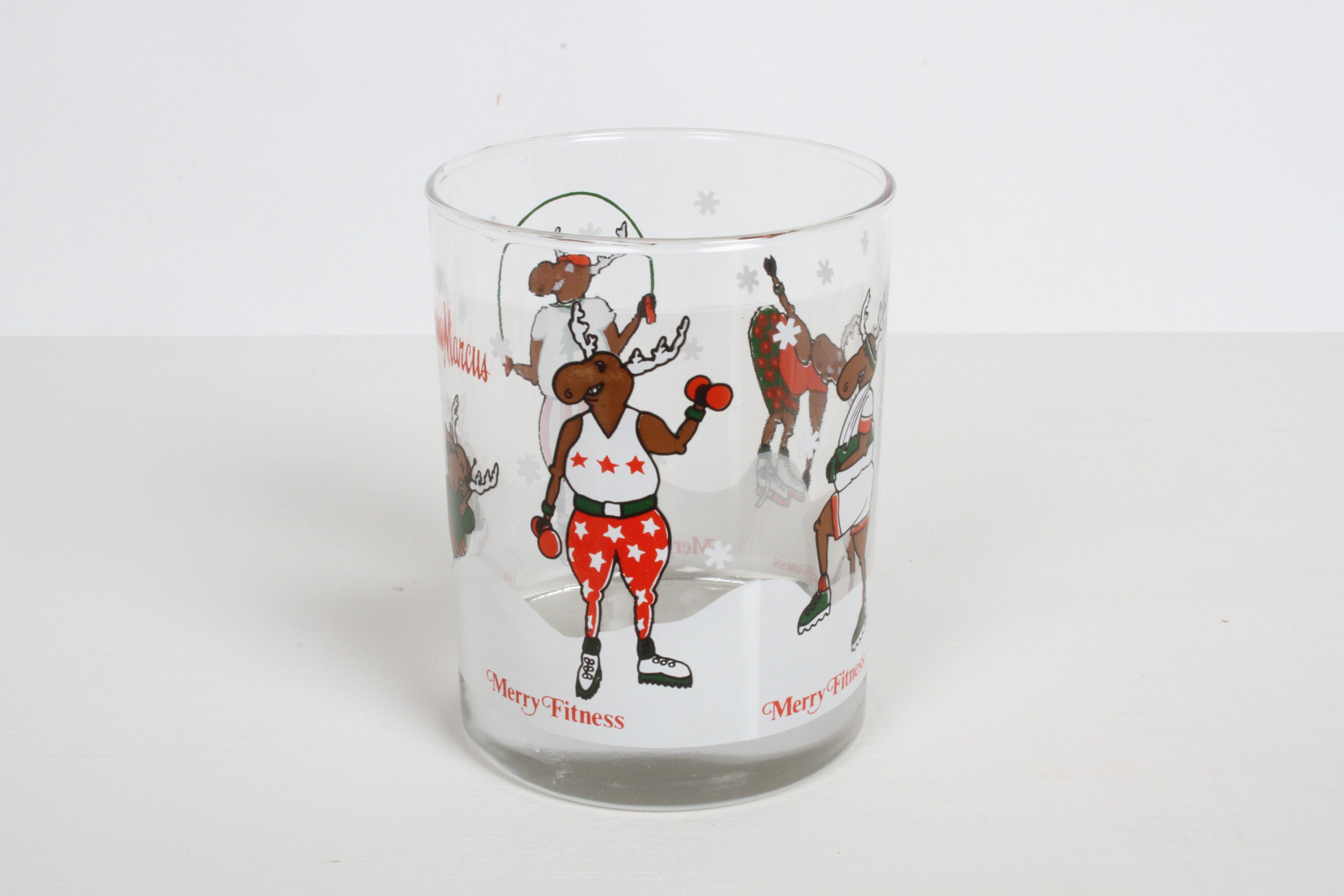 neiman marcus christmas glasses