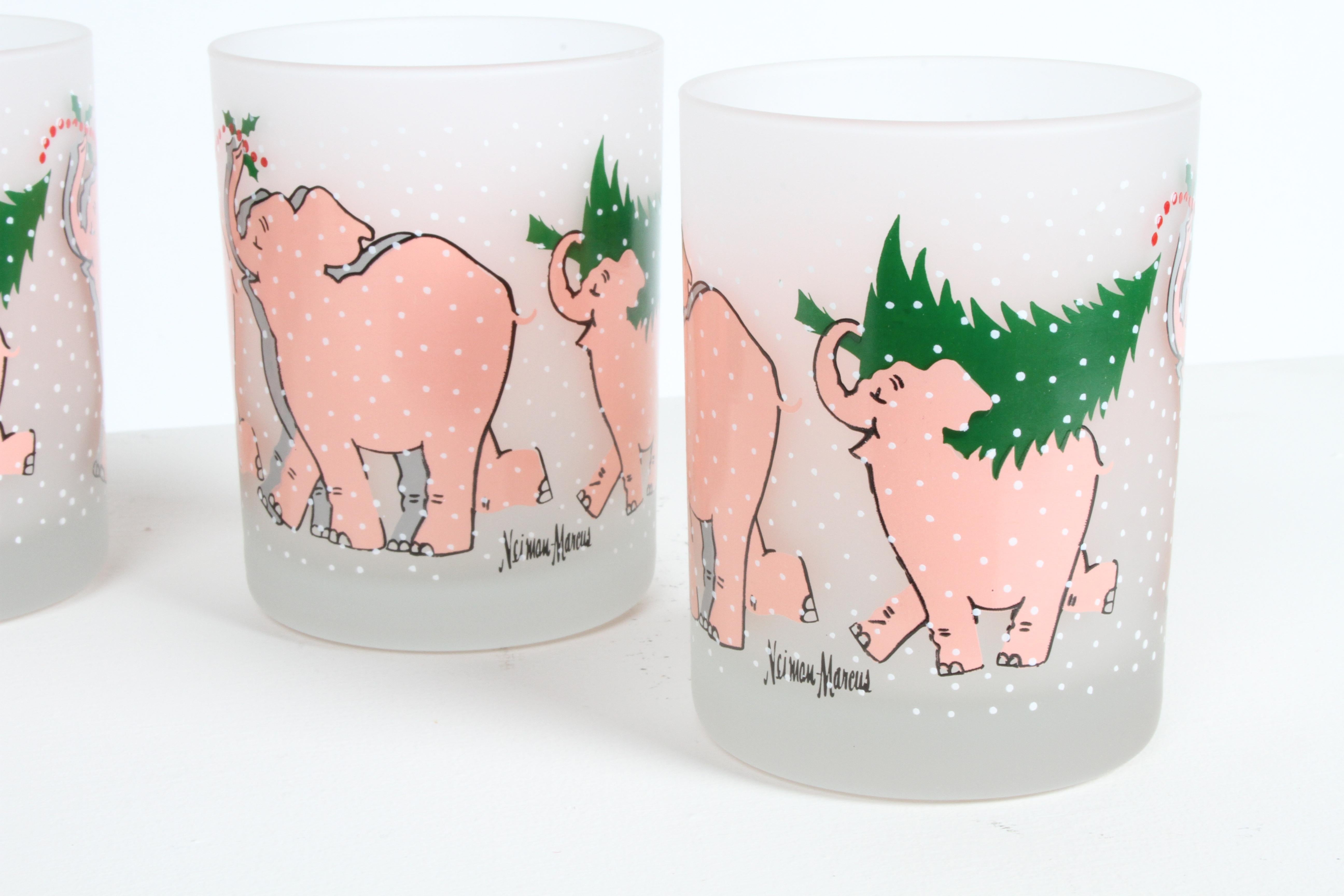 pink elephant with glasses