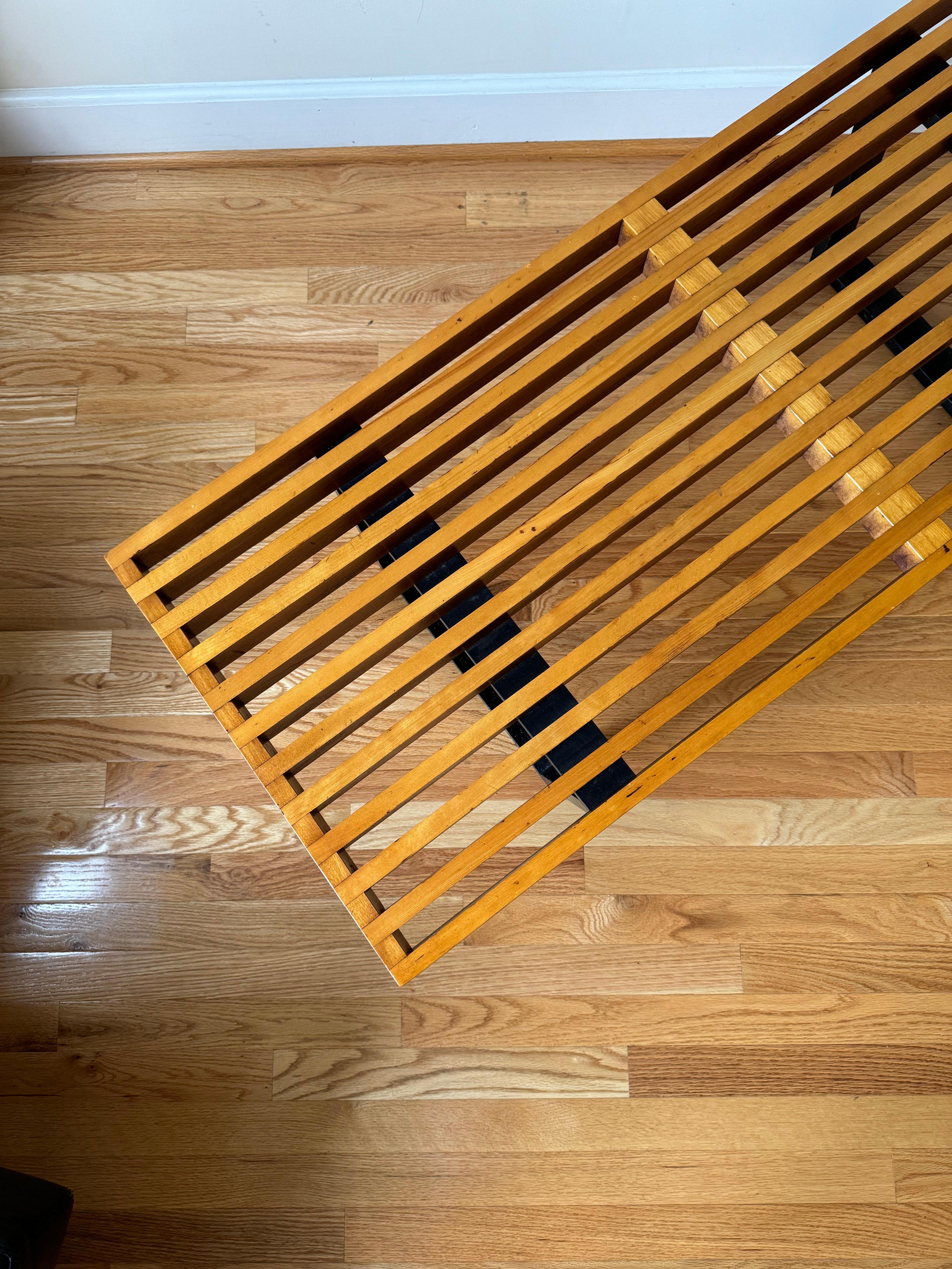 Americano Panca a piattaforma Nelson vintage di George Nelson per Herman Miller (anni '50)