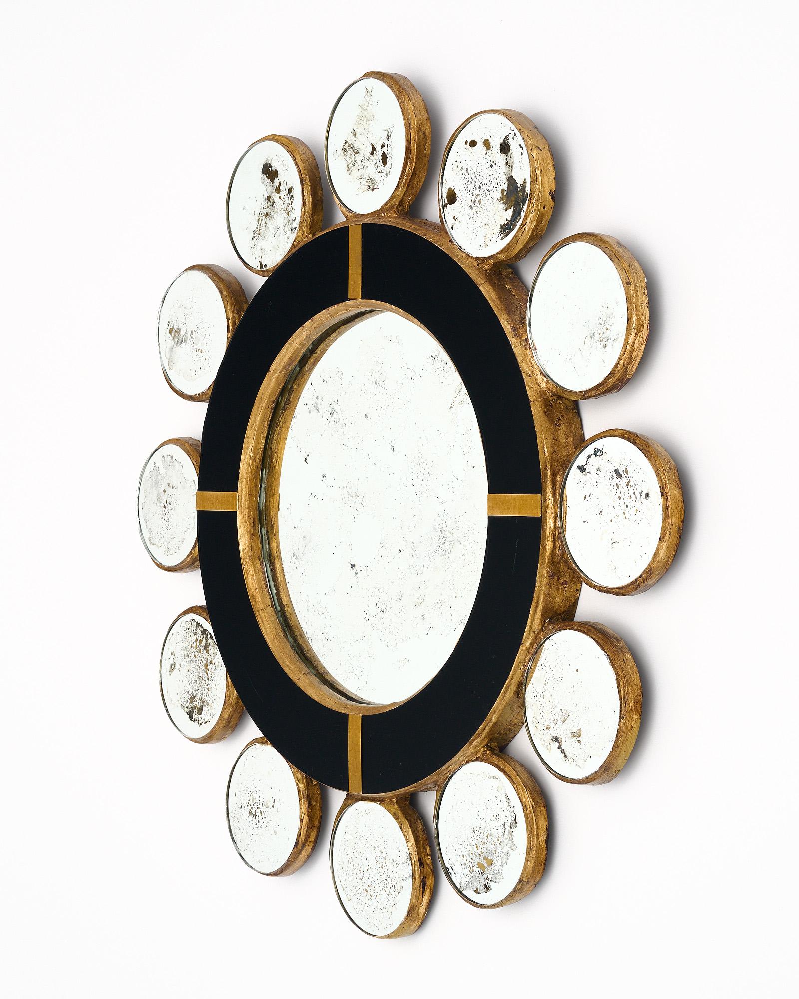 Vintage Neo Baroque Spanish Mirror In Good Condition For Sale In Austin, TX