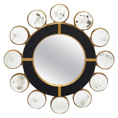 Miroir espagnol néo-baroque vintage