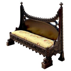 Vintage Neo Gothic Bench