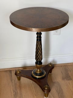 Vintage Neobaroque Revival Tound Side Table