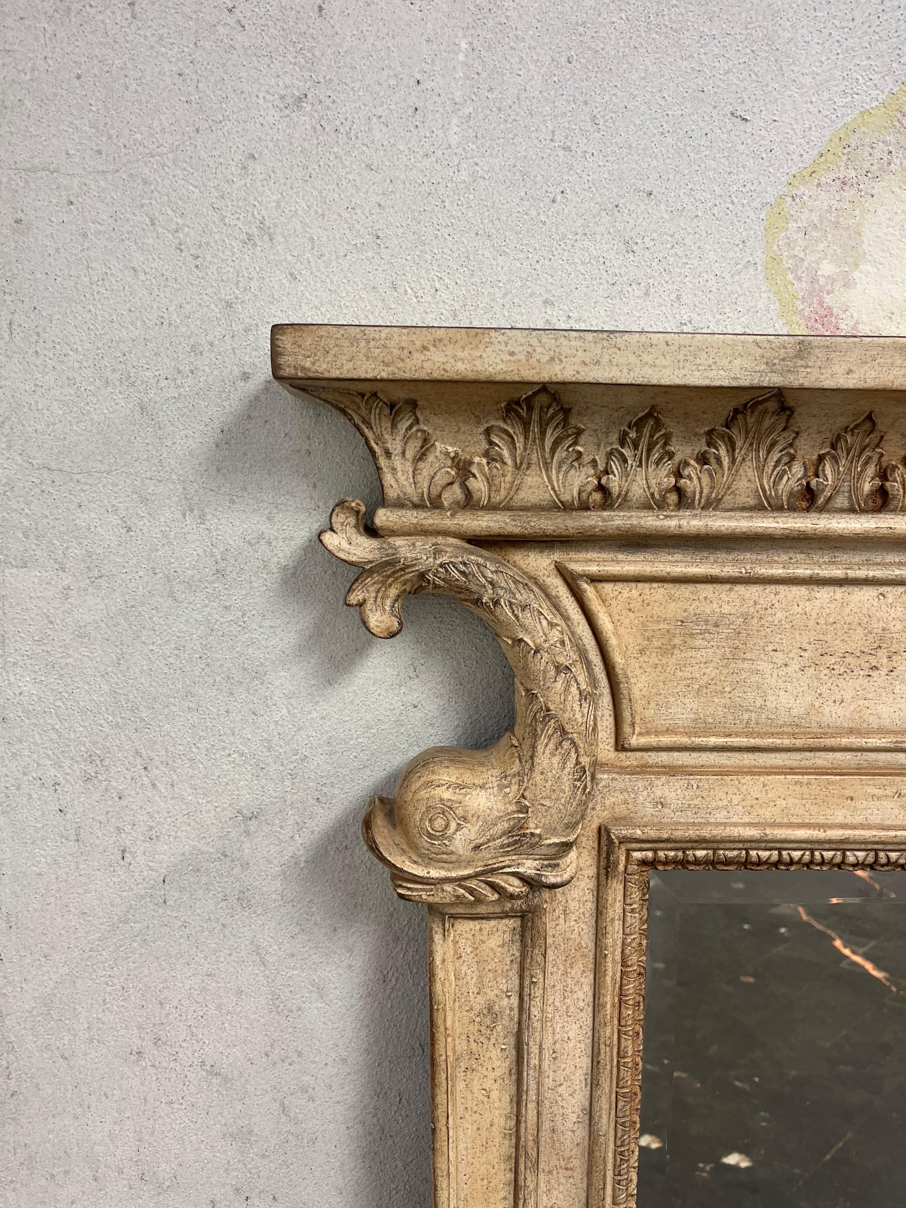 Vintage Neoclassic Beidermeire Mirrors Beveled Edge Ferguson Copeland In Good Condition In W Allenhurst, NJ