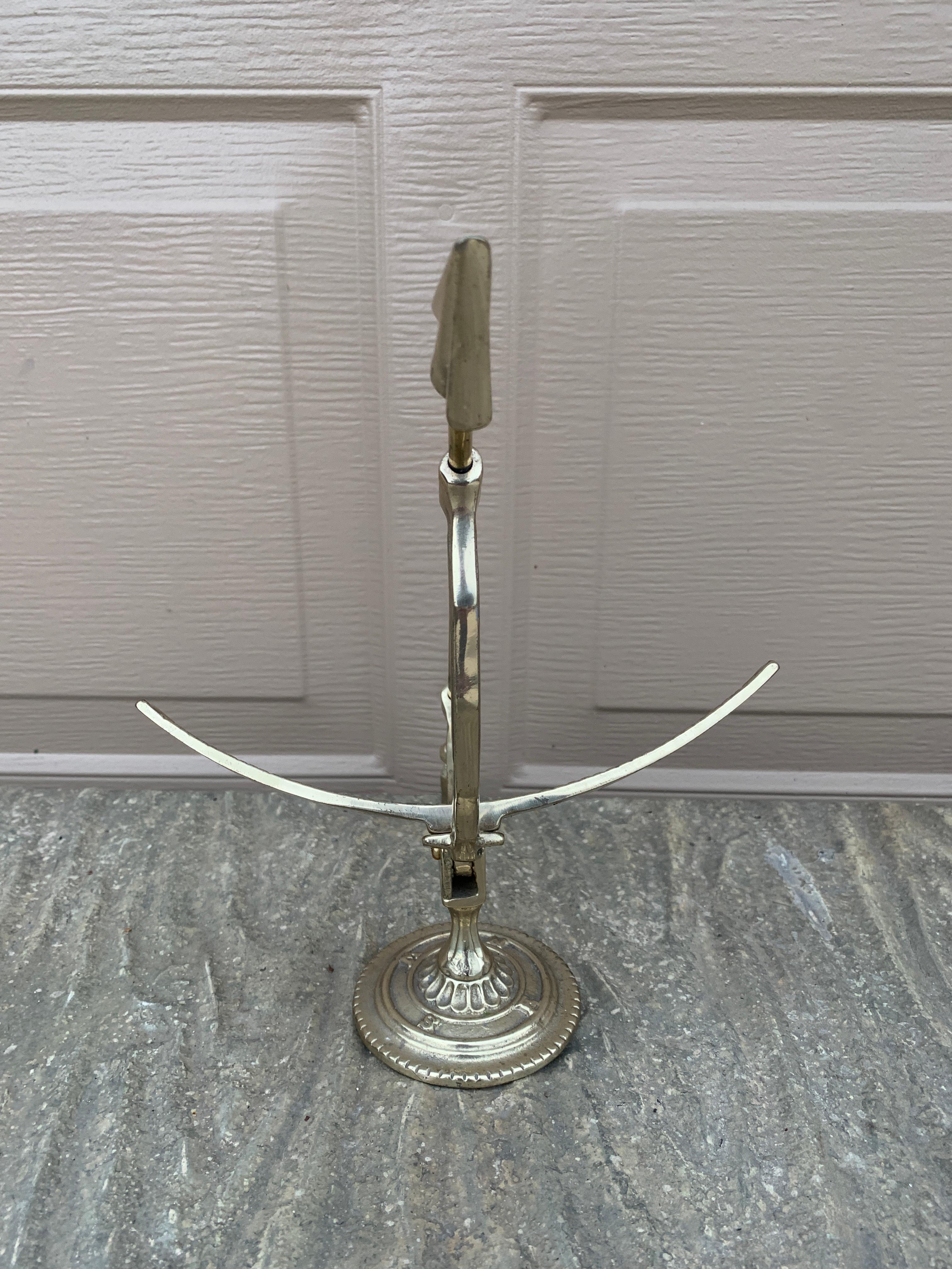 Cadran solaire armillaire de jardin en laiton de style néoclassique français en vente 5
