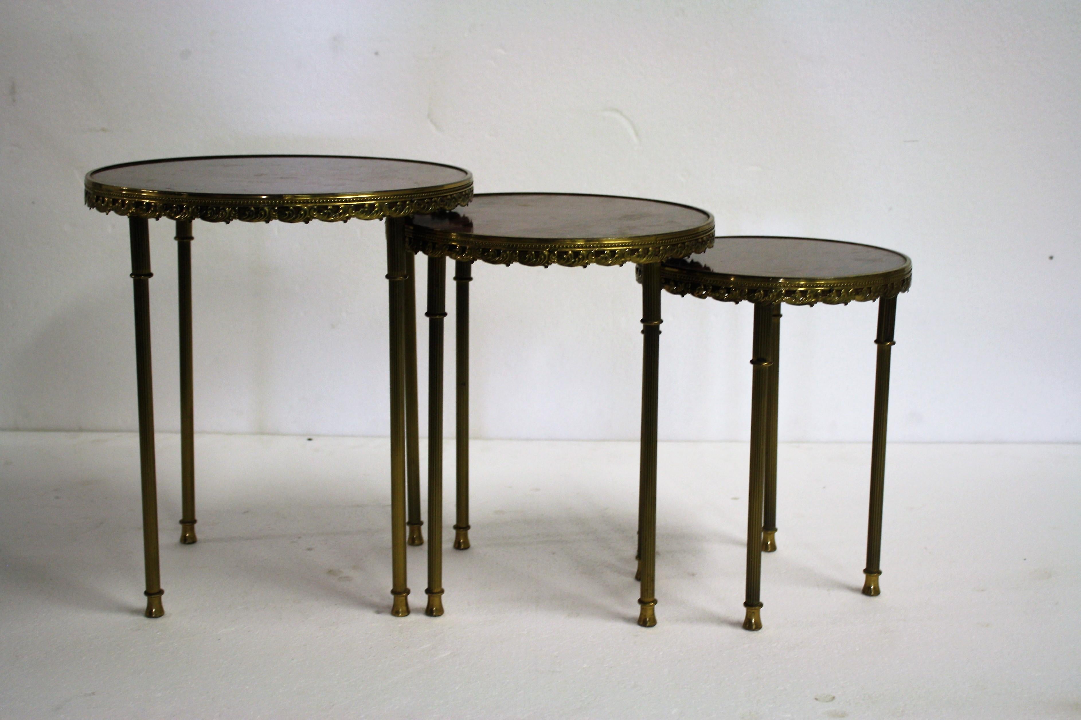 Mid-20th Century Vintage Neoclassical Italian Side Tables, 1960s