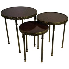 Vintage Neoclassical Italian Side Tables, 1960s