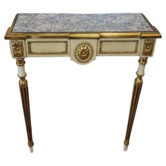 Vintage Neoclassical Louis XVI Style Hall Table