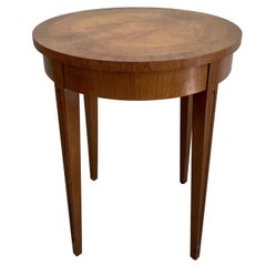 Vintage Neoclassical Small Drinks Table by Baker