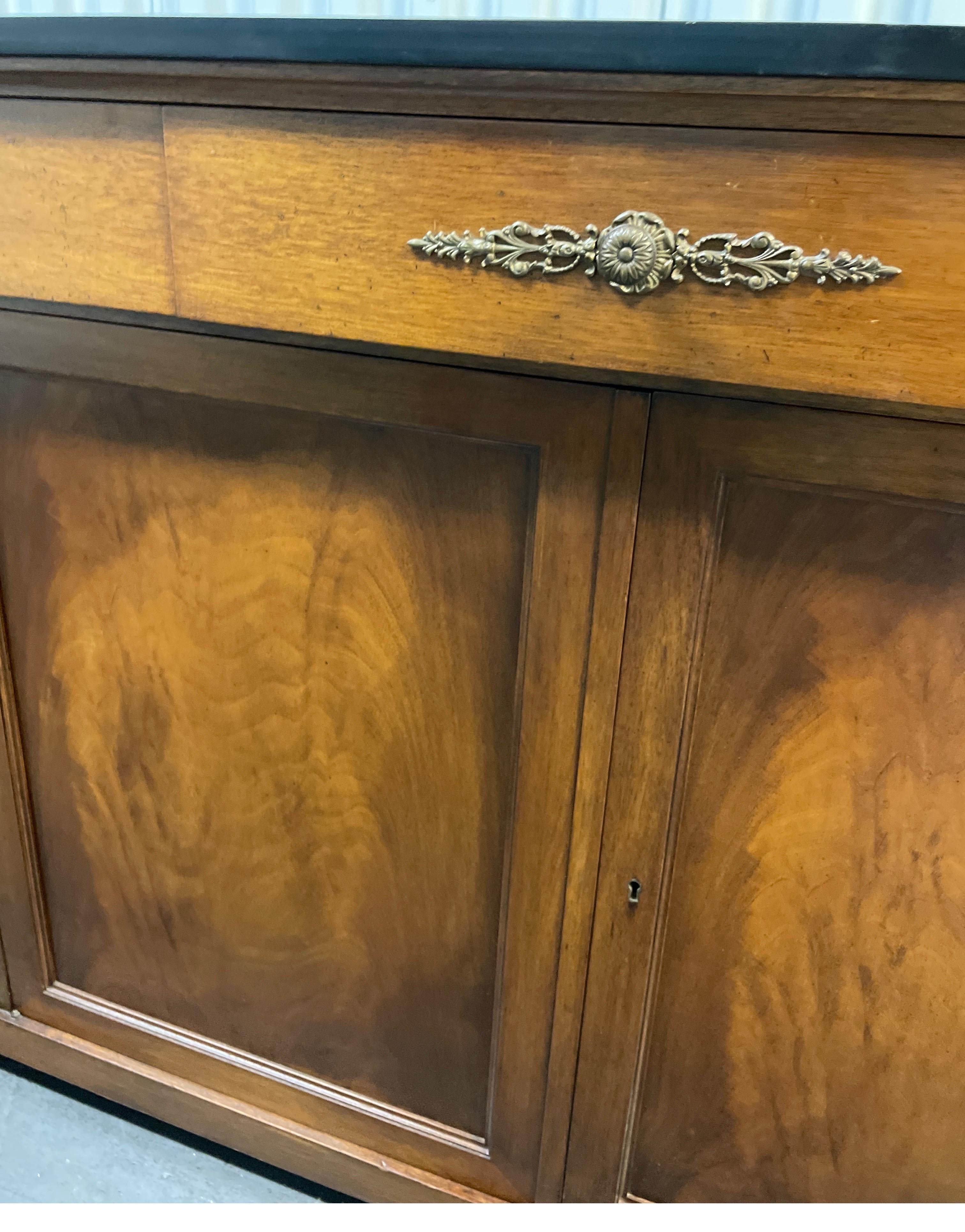 Vintage Neoclassical Style Credenza / Buffet 4