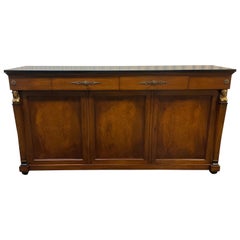 Vintage Neoclassical Style Credenza / Buffet