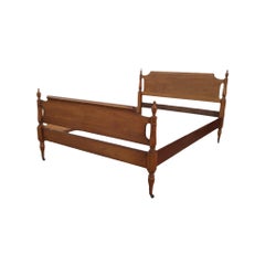 Vintage Neoclassical Style Double Bed