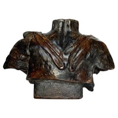 Vintage Neoclassical Style Plaster Bust