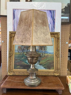 Vintage Neoclassical Style Table Lamp with Classic Urn Shape Base