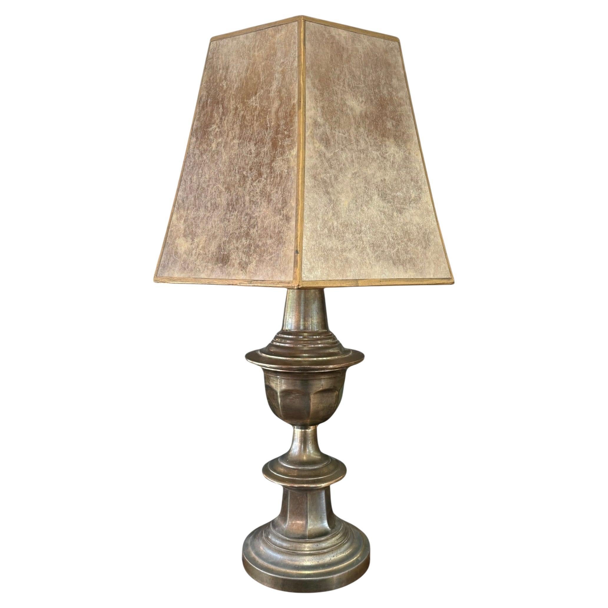 Vintage Neoclassical Style Table Lamp with Classic Urn Shape Base