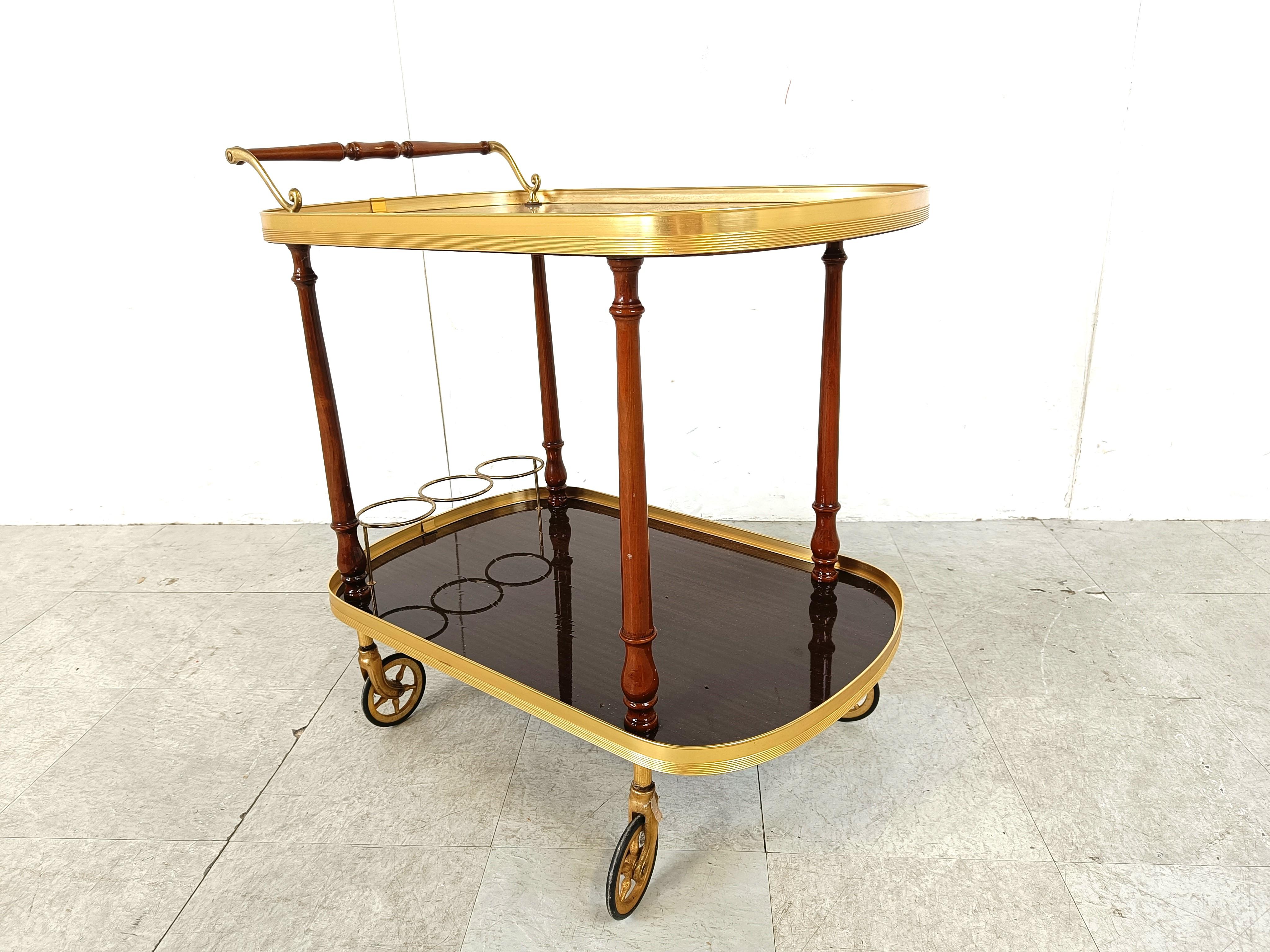 Vintage neoclassical trolley, 1960s  For Sale 1