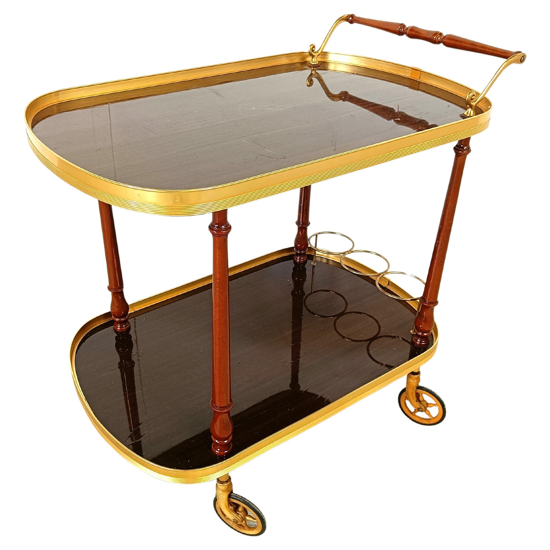 Vintage neoclassical trolley, 1960s  For Sale