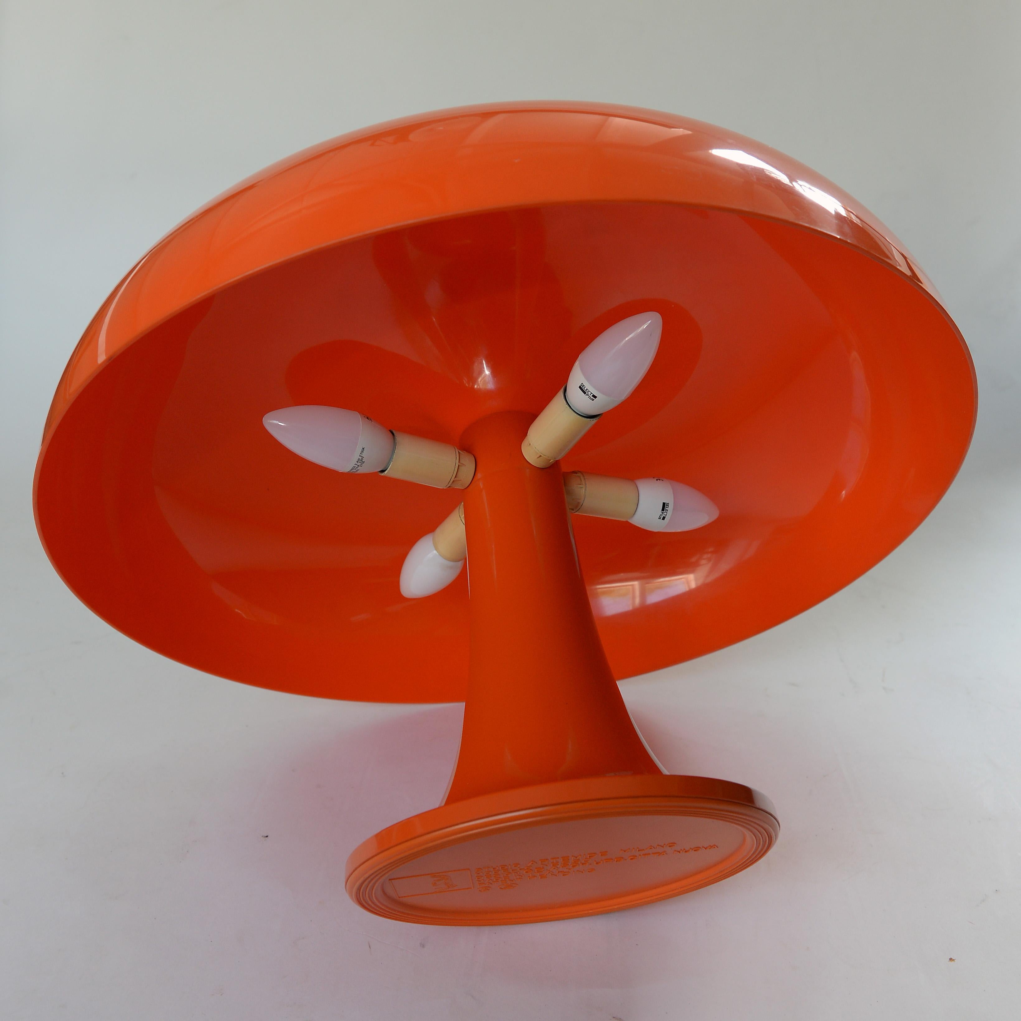Space Age Vintage Nesso Table Lamp by Giancarlo Mattioli for Artemide, 1960s