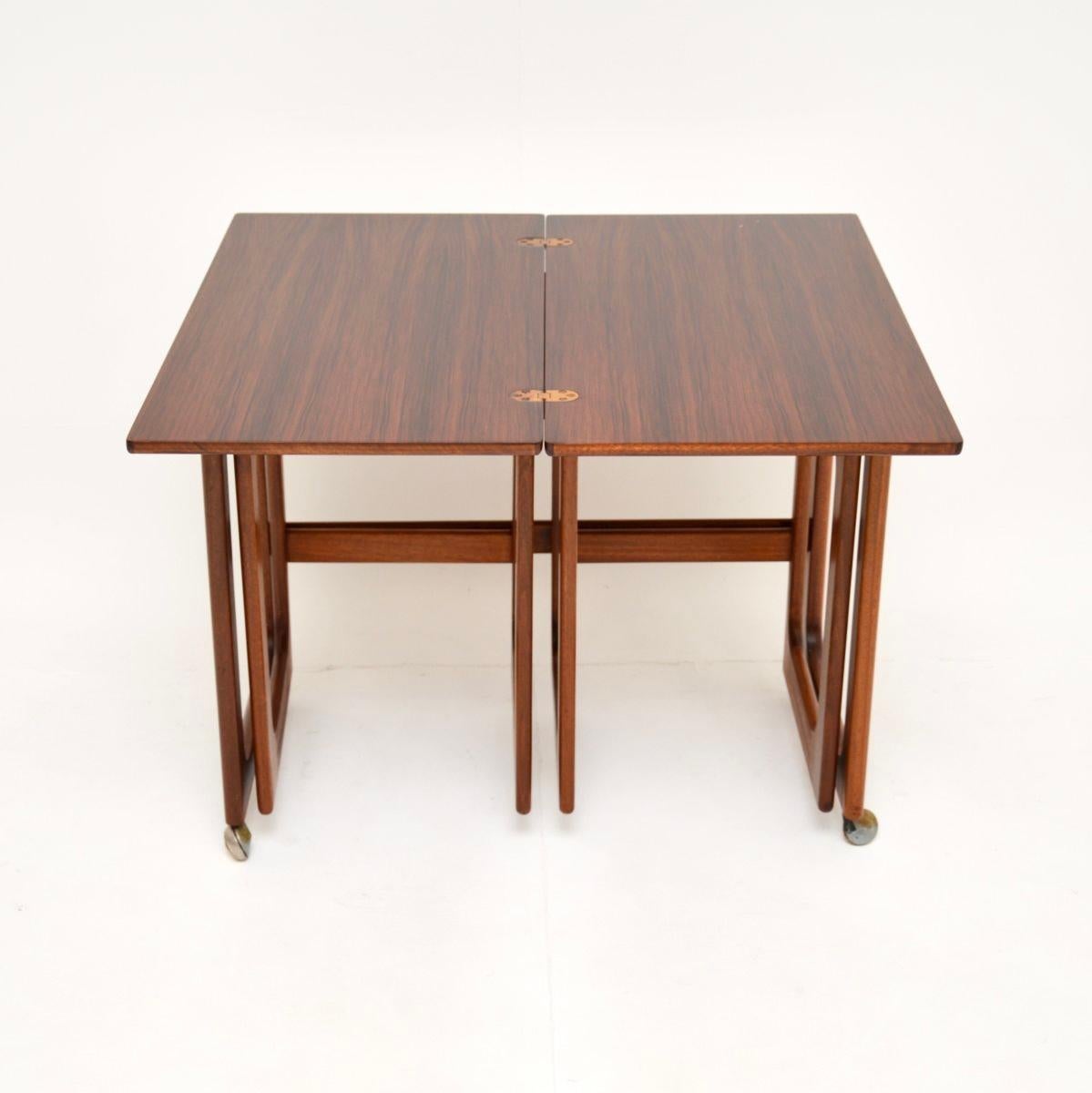 Wood Vintage Nesting Side Table by McIntosh