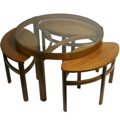 Vintage Nesting Tables by Nathan Furniture, Model 5614, 1960s 
