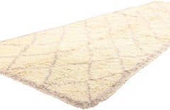 Tappeto marocchino neutro vintage, il sottile Shibui incontra l'accogliente Hygge