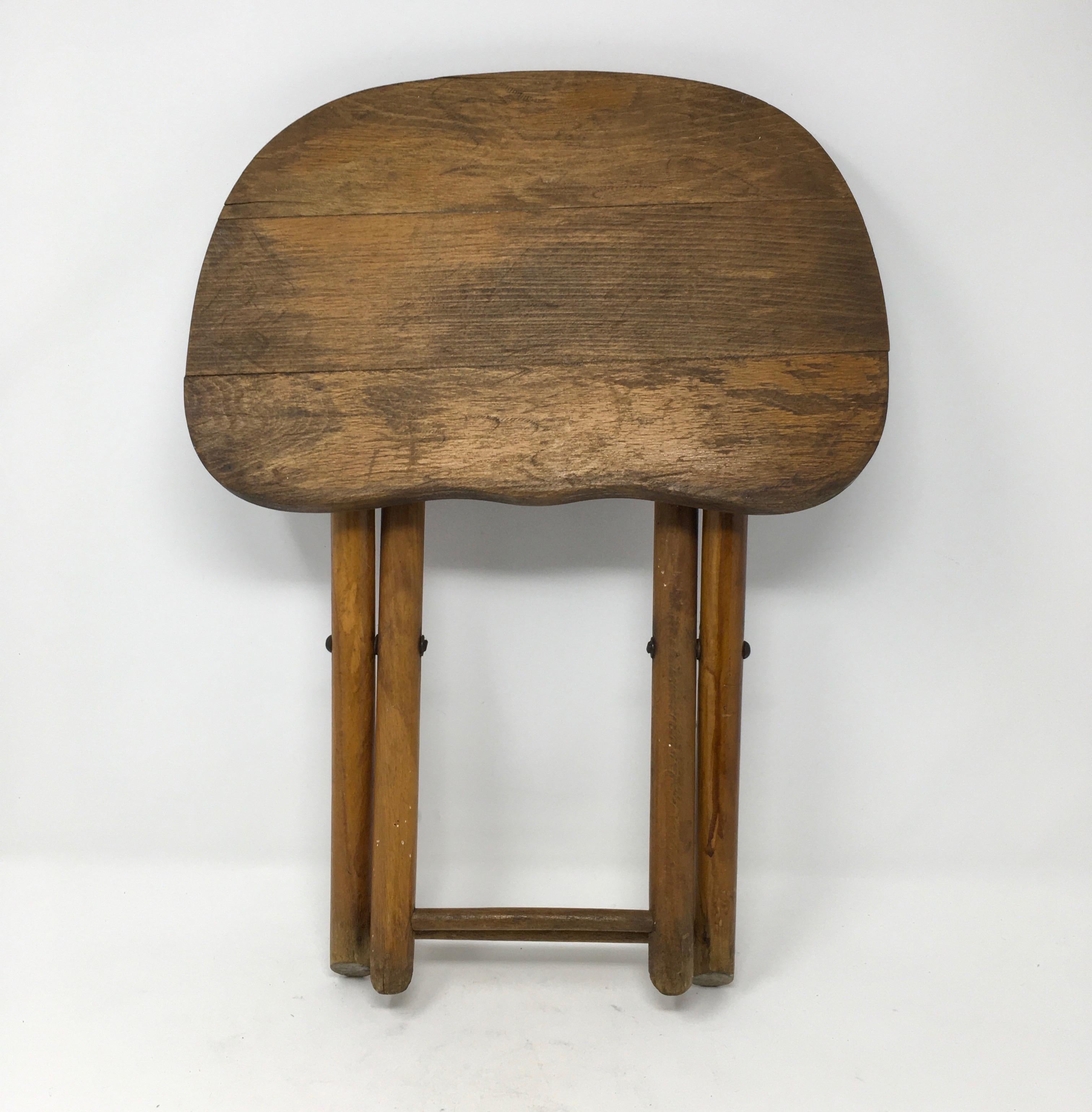 Vintage Nevco Fold and Carry Stool 3