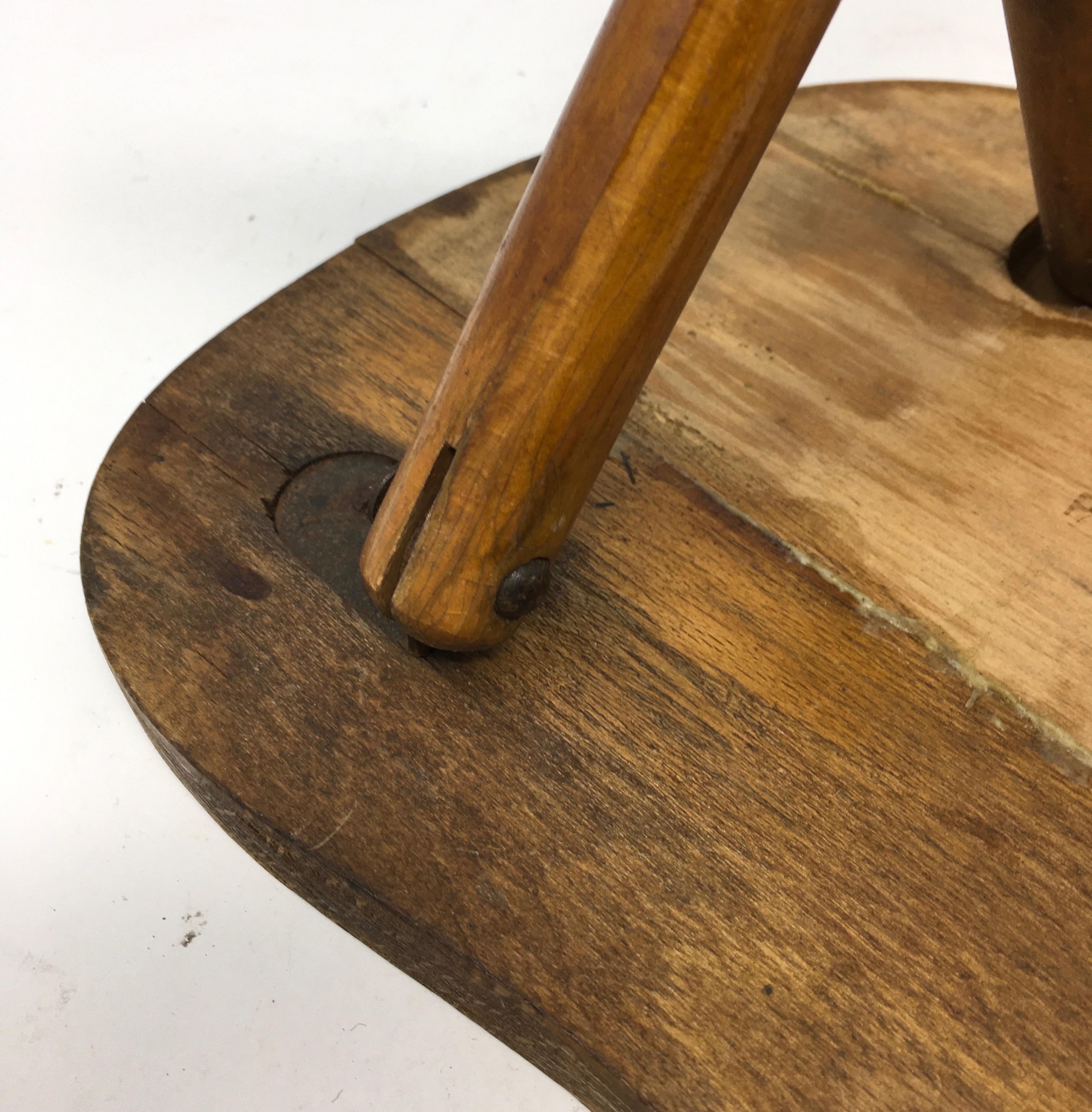 20th Century Vintage Nevco Fold and Carry Stool