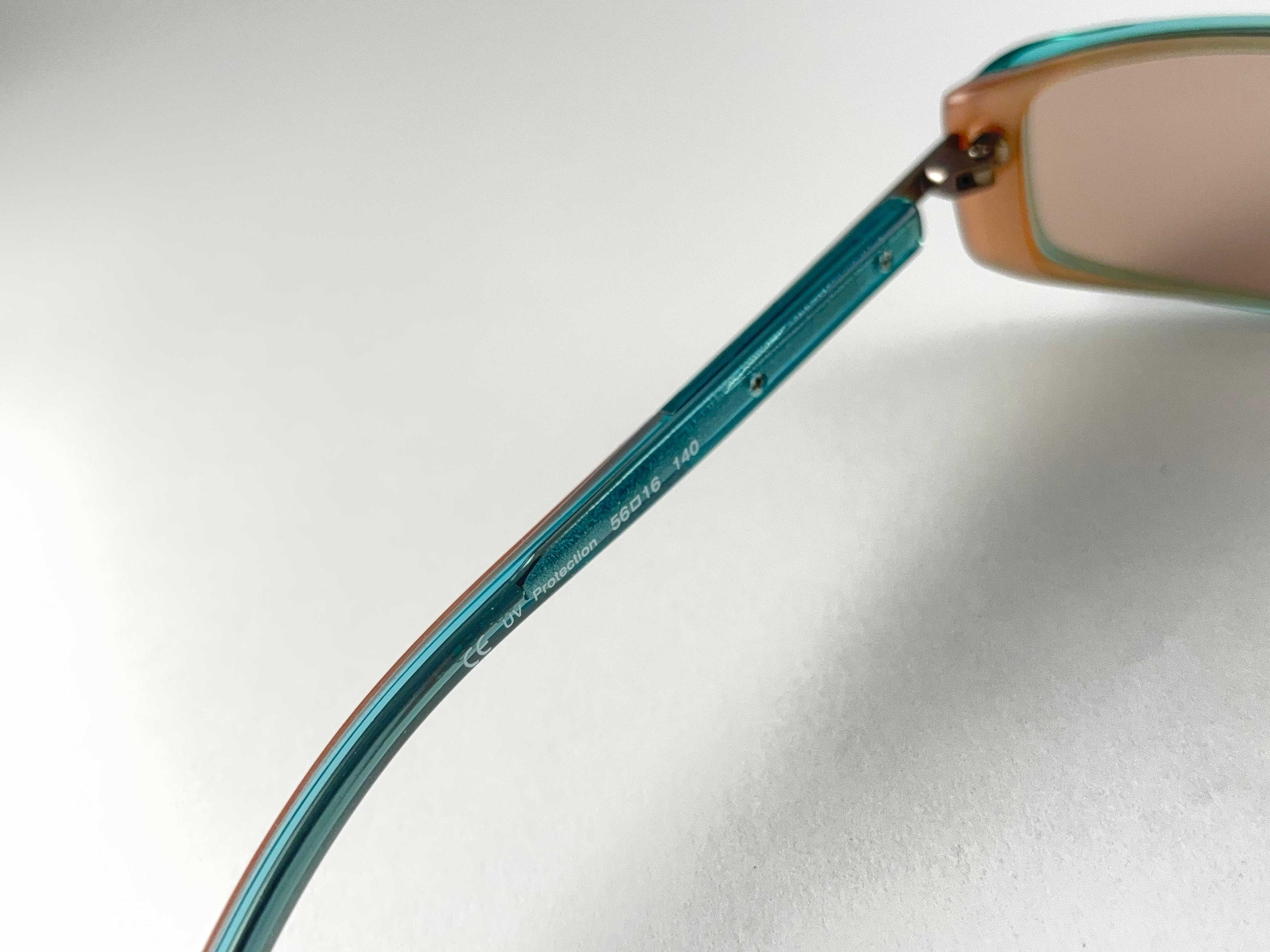 Vintage New Alexander McQueen Office Siren Made in Japan Sonnenbrille im Angebot 2