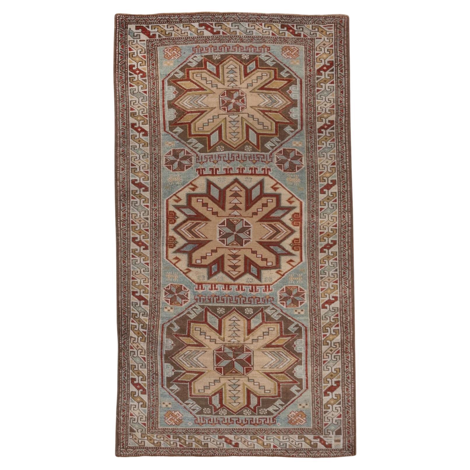 Vintage New England Style Mini Runner Shirvan For Sale