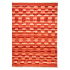 Türkischer Vintage-Teppich aus Konya, moderner Konya-Kelim im Central Anatolian-Stil, neu