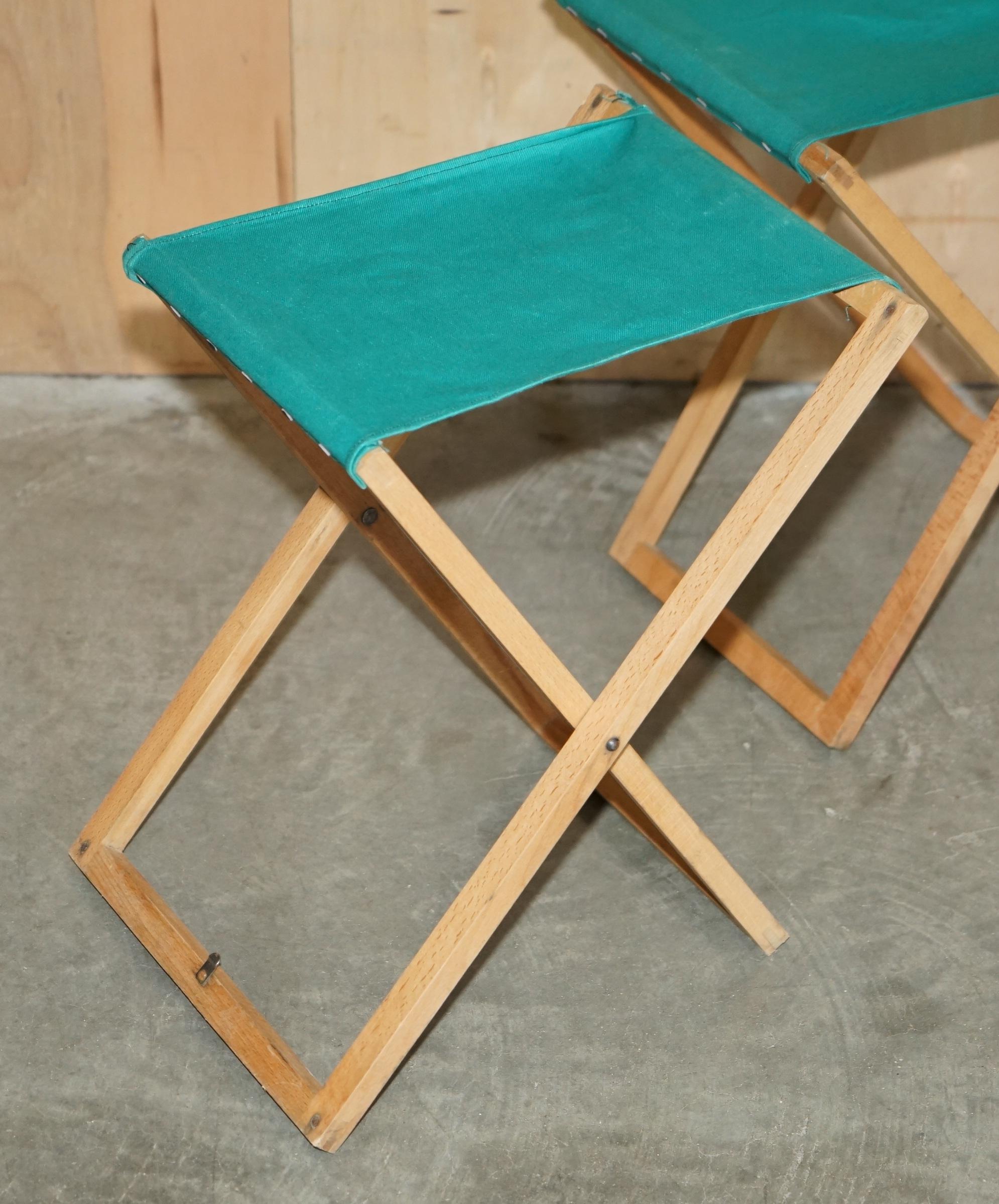 ViNTAGE NEW OLD STOCK COMPAC UK FOLDING CAMPING PICNIC TABLE & FOUR STOOLS For Sale 10